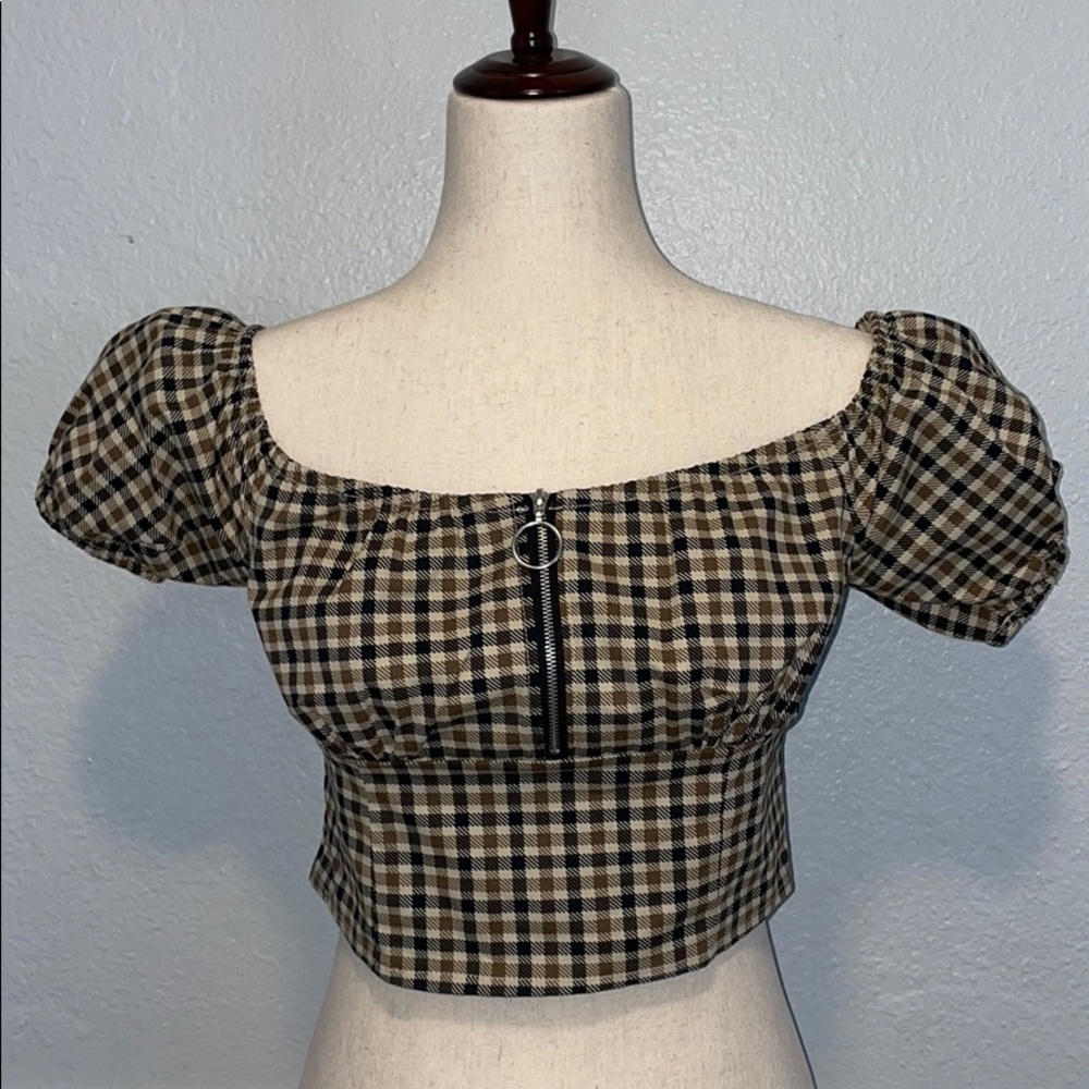 COTTON:ON Sandy Off The Shoulder Crop Top